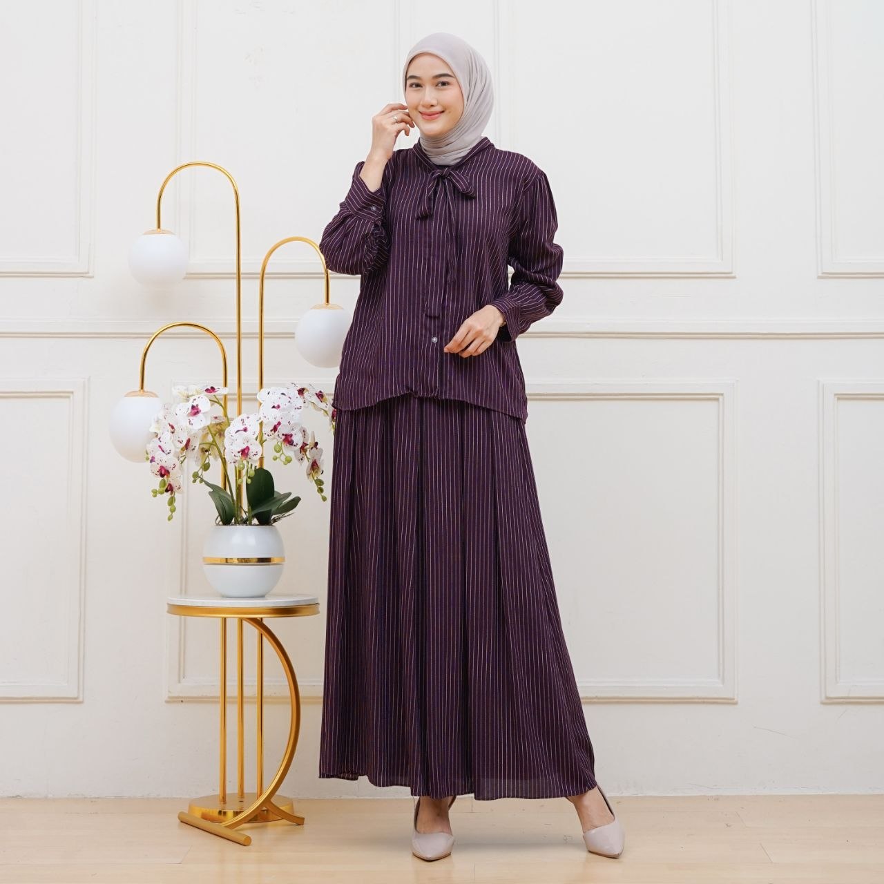 Set rok burgundy premium