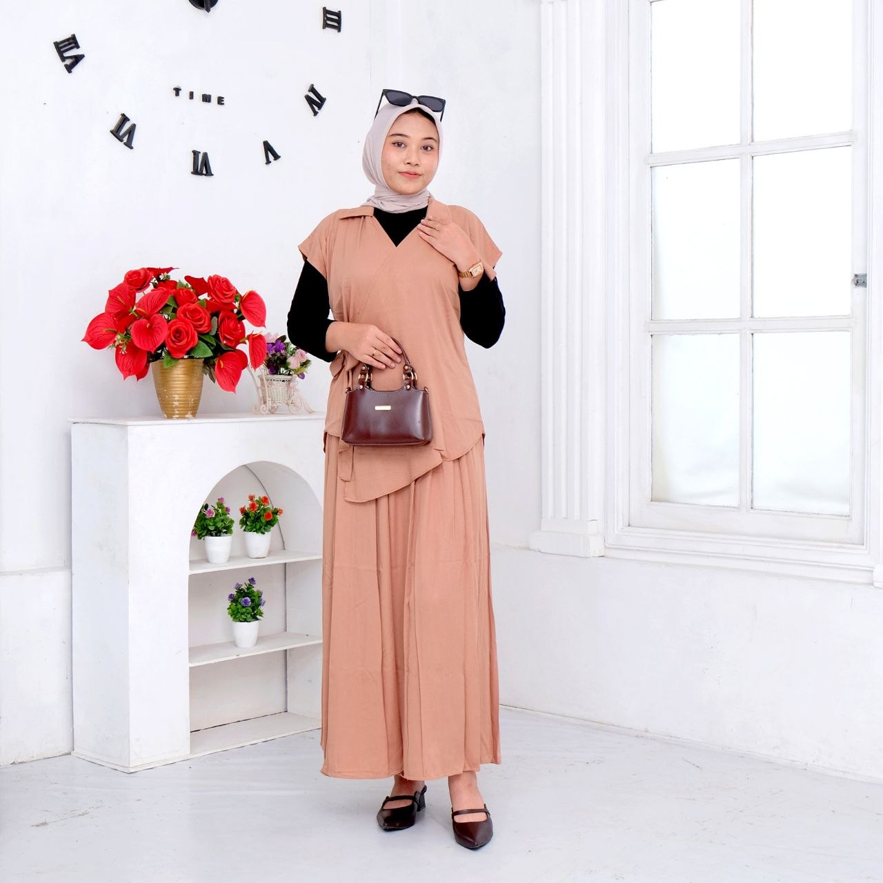 Set rok kimono mocca